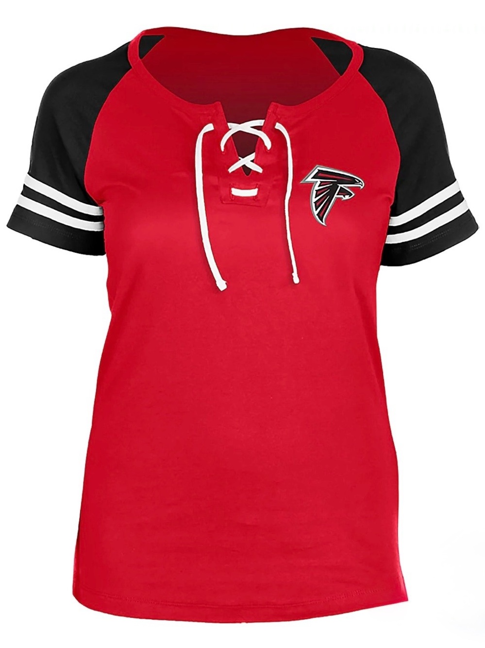 New Era Atlanta Falcons Lace-up Short Sleeve Tee size Large